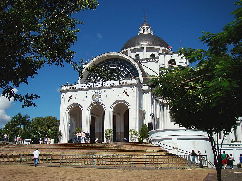 Basílica MB z Caacupé w Paragwaju